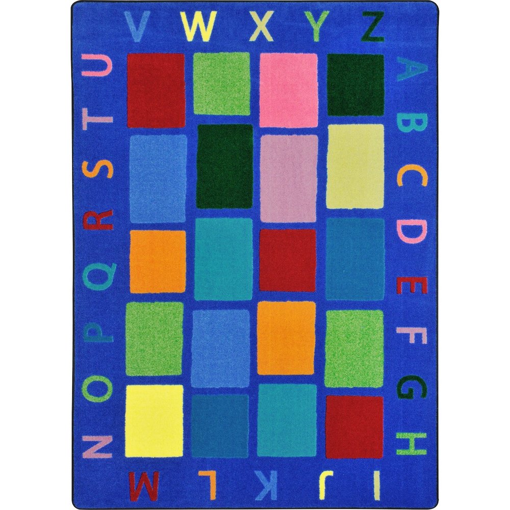 Kid Essentials My Space 7'8" x 10'9" Area Rug in Color Multi