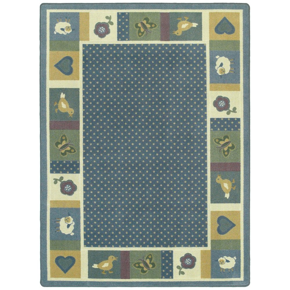 Kid Essentials Seeing Spots 7'8" x 10'9" Area Rug in Color Soft