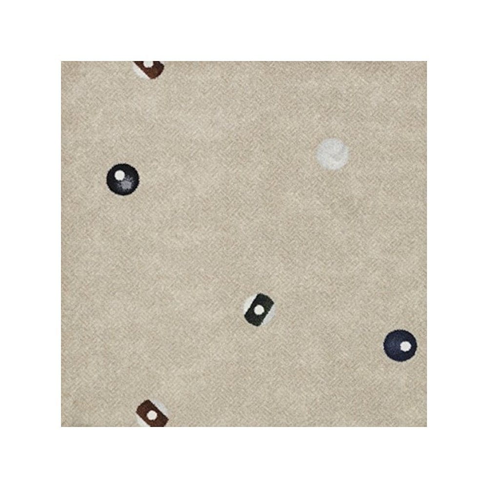 Games People Play Open Table 5'4" x 7'8" Area Rug in Color Beige
