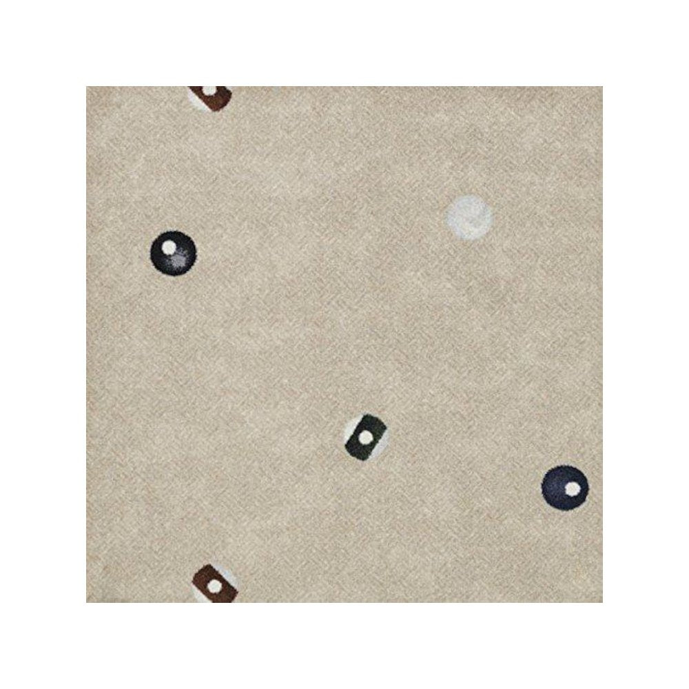 Games People Play Open Table 10'9" x 13'2" Area Rug in Color Beige