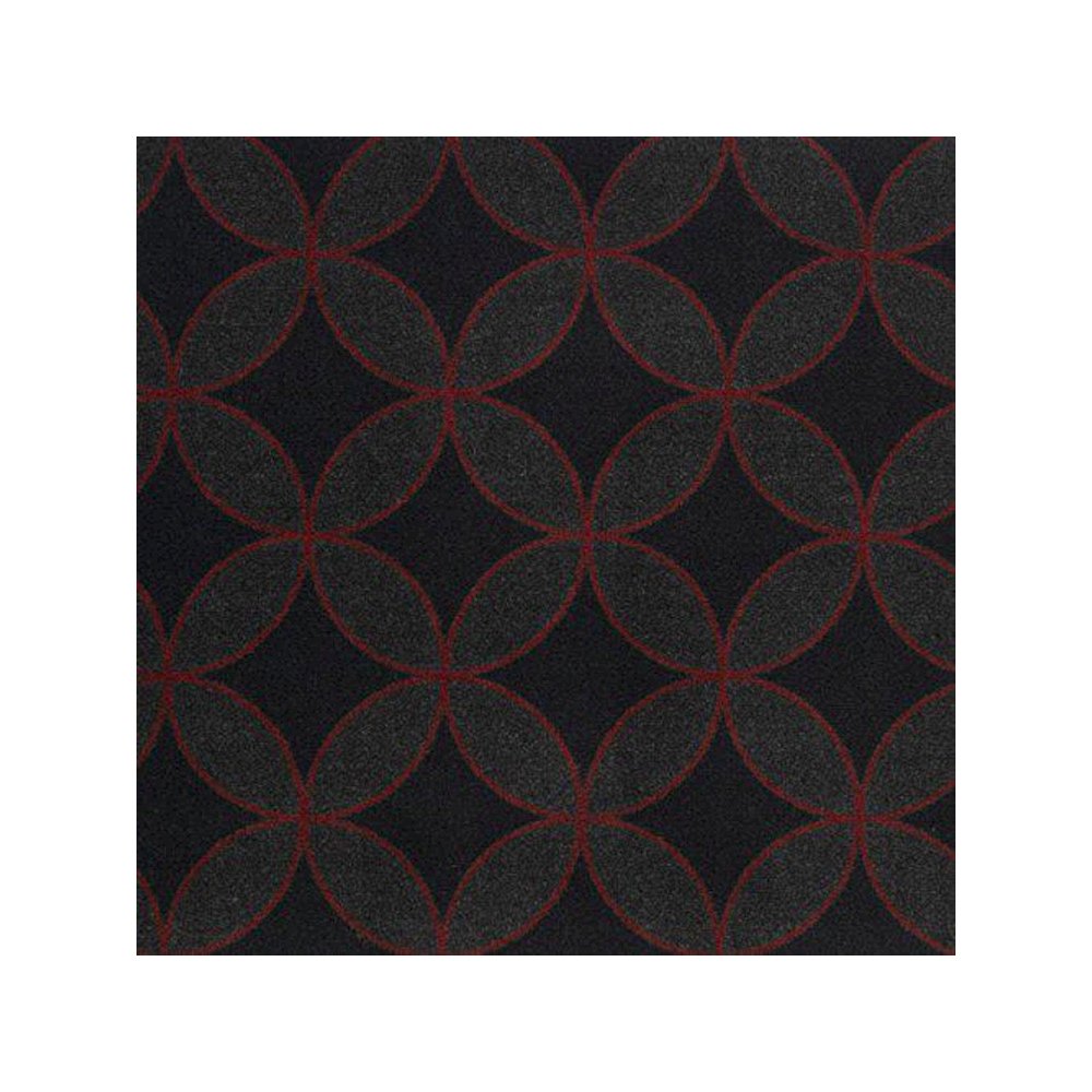 Kaleidoscope Eclipse 3'10" x 5'4" Area Rug in Color Red