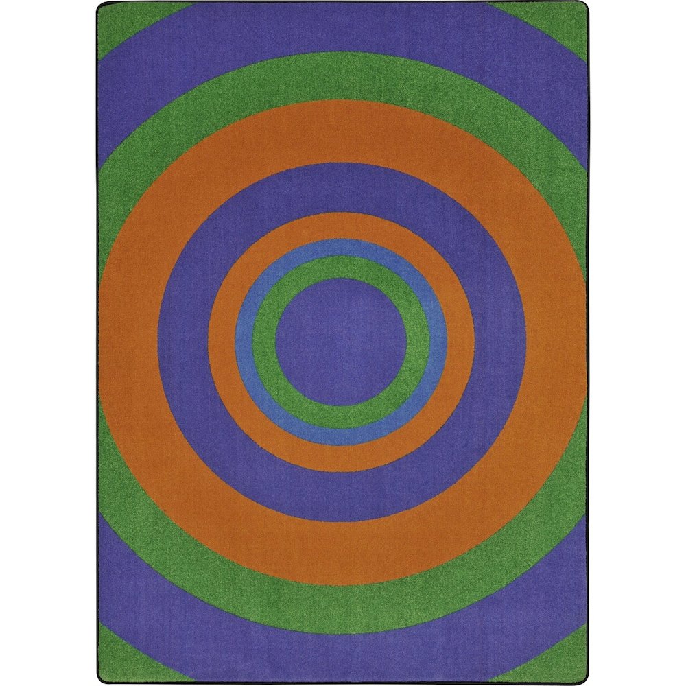 Kid Essentials Fascinate 5'4" x 7'8" Area Rug in Color Violet
