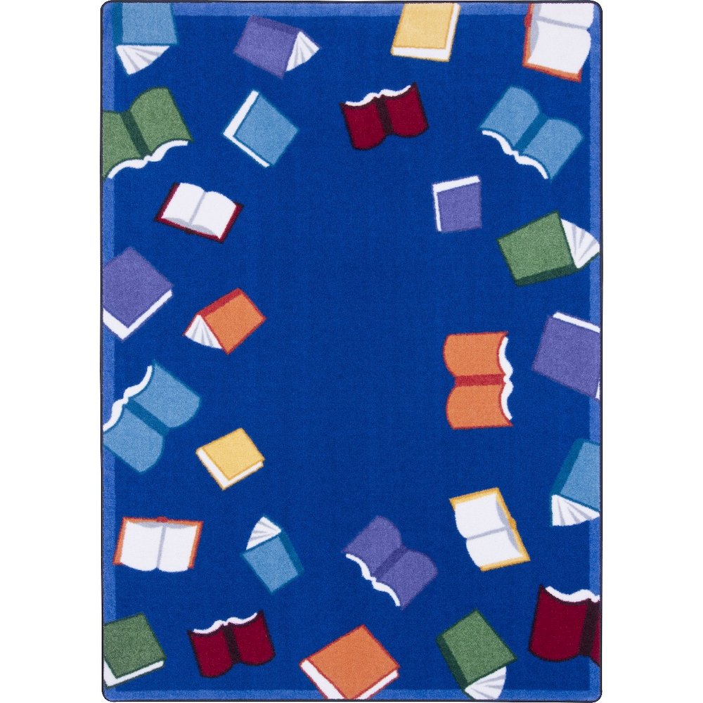 Kid Essentials Fly Away with Reading 5'4" x 7'8" Area Rug in Color Multi