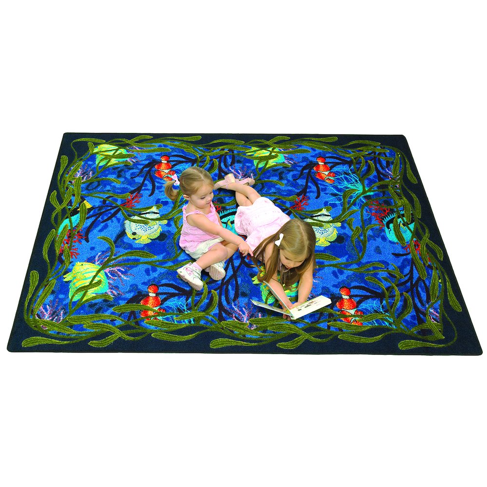 Kaleidoscope Under the Sea 3'10" x 5'4" Area Rug in Color Multi