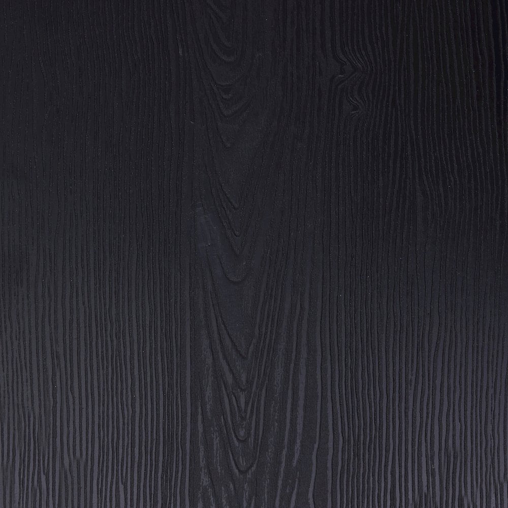 30" High Black Metal Indoor-Outdoor Barstool with Black Poly Resin Wood Seat