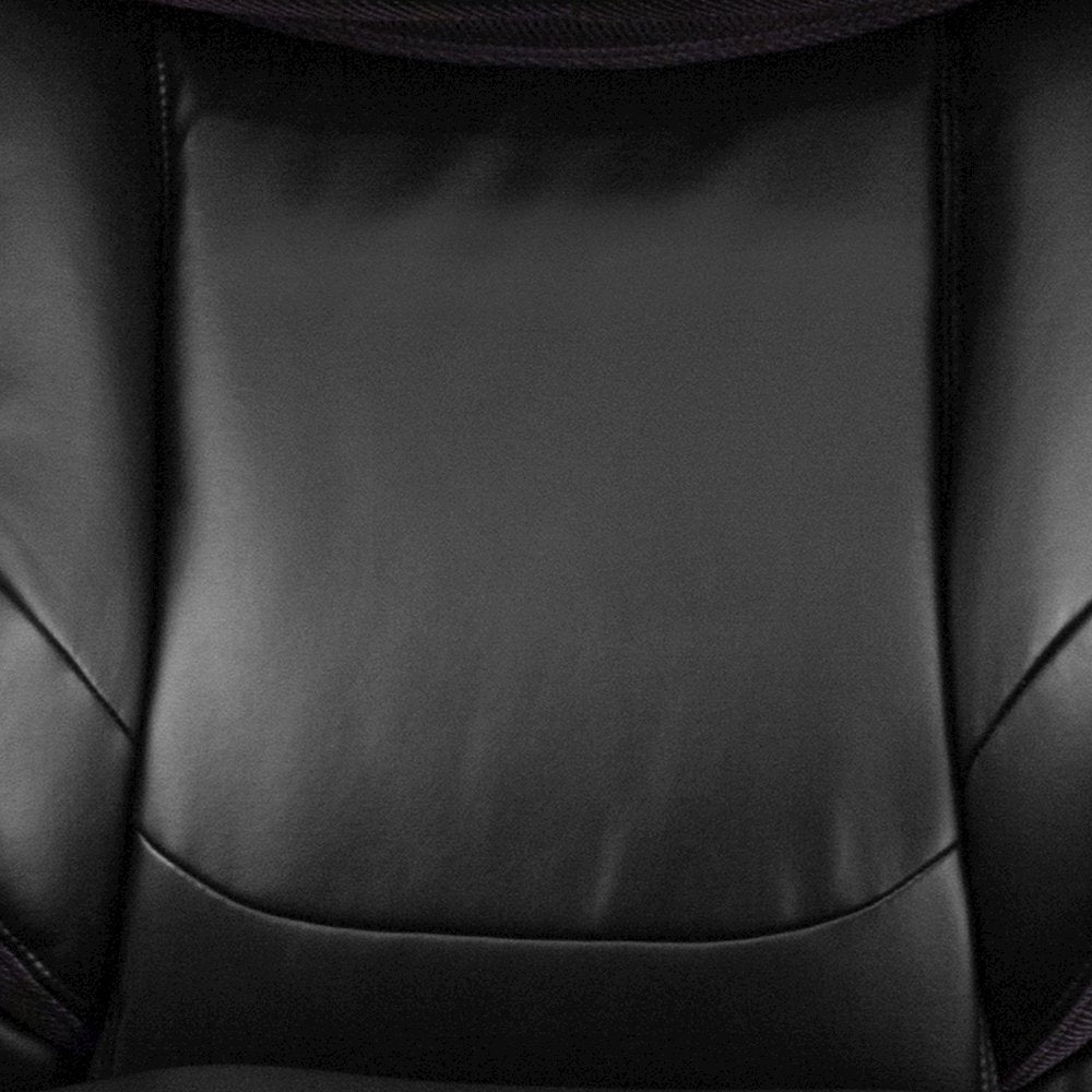 500 lb. Rated Black Executive Swivel Office Chair with Adjustable Headrest