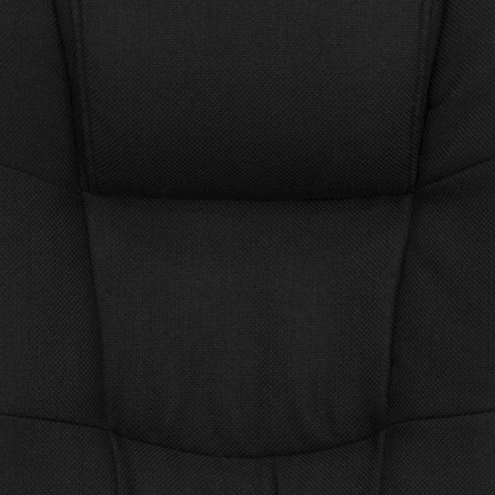 High Back Black Fabric Executive Swivel Office Chair with Arms
