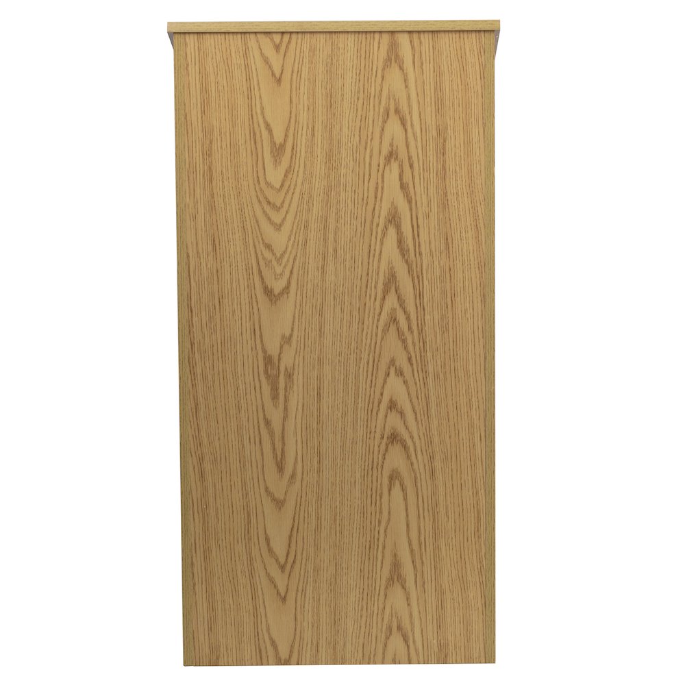 Stand-Up Wood Lectern in Oak