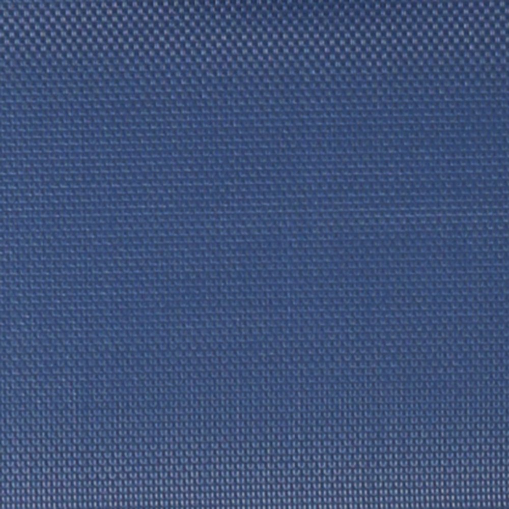 Set of 2 Folding Chairs with Navy Material Backs and Seats,Black Metal Frames