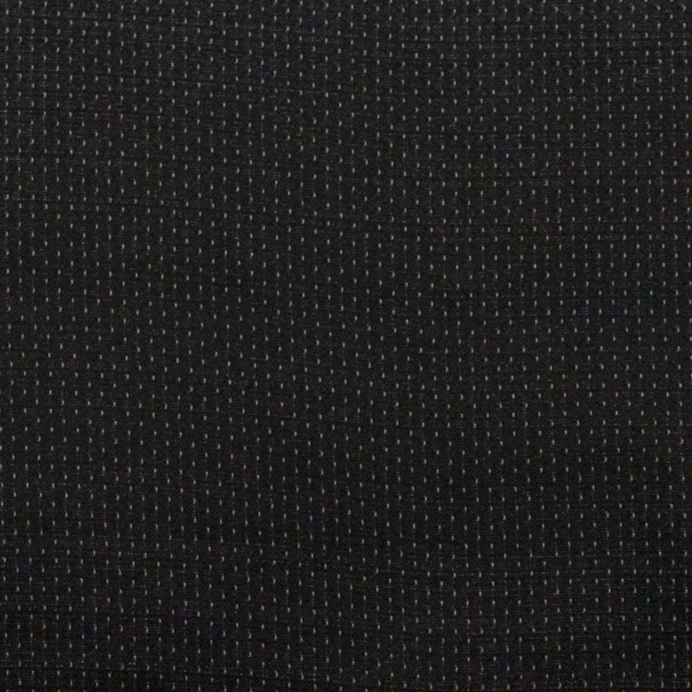 Heavy Duty Black Dot Fabric Stack Chair with Arms