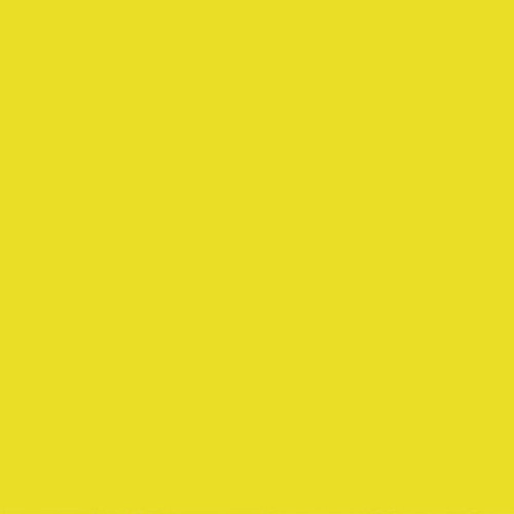 22.5''W x 45''L Trapezoid Yellow HP Activity Table - Standard Height Legs
