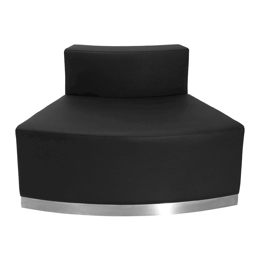 Alon Black LeatherSoft Reception Configuration, 9 Pieces