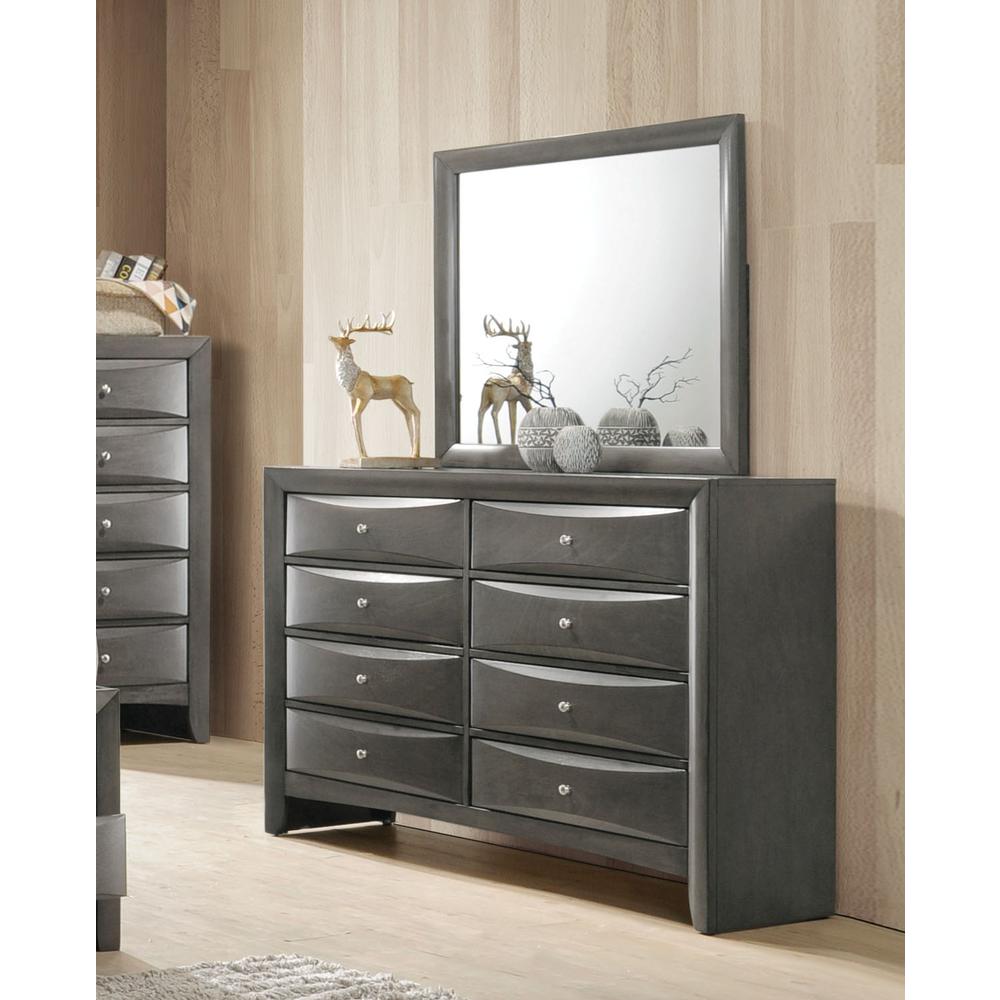 Ireland Mirror, Gray Oak