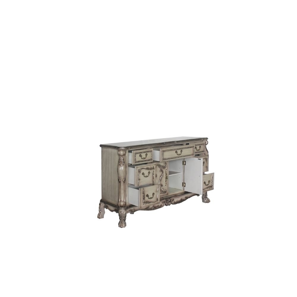 Dresden Dresser, Vintage Bone White