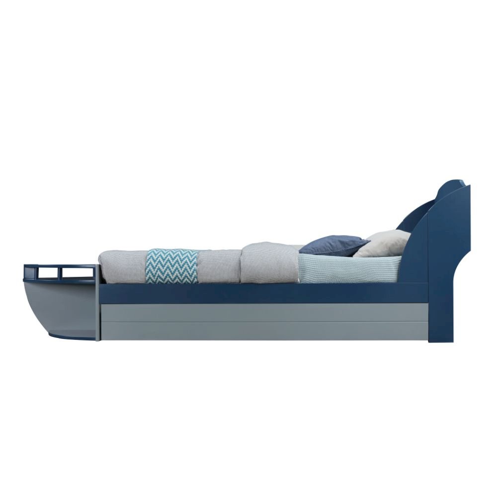 Neptune II Trundle (Twin)-Optional, Gray