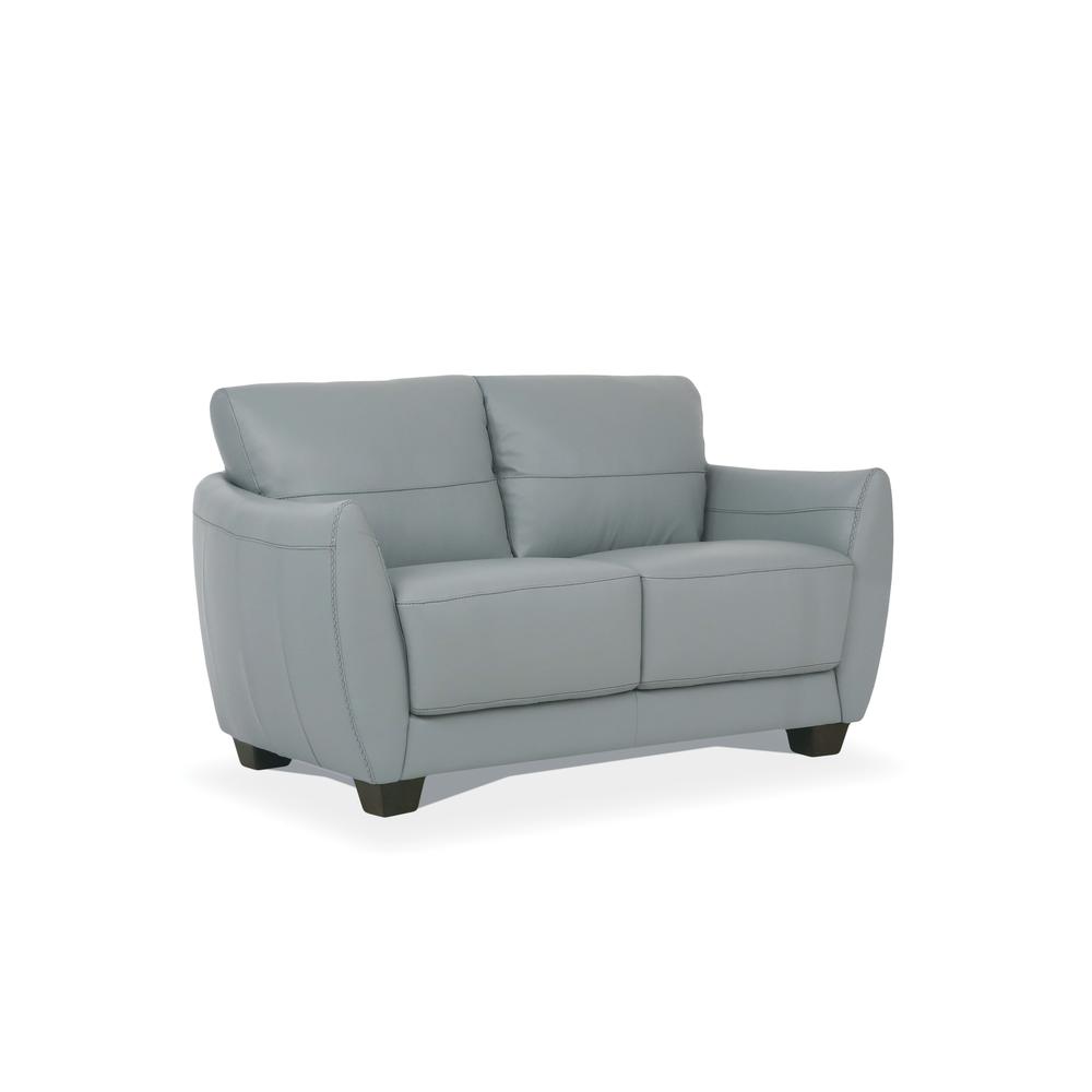 Valeria Loveseat, Watery Top Grain Leather