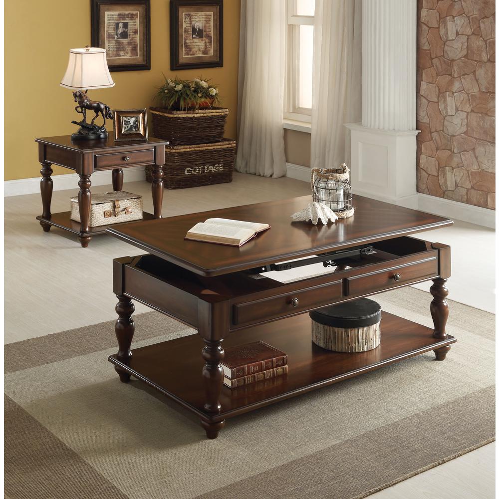 Farrel Coffee Table w/Lift Top, Walnut