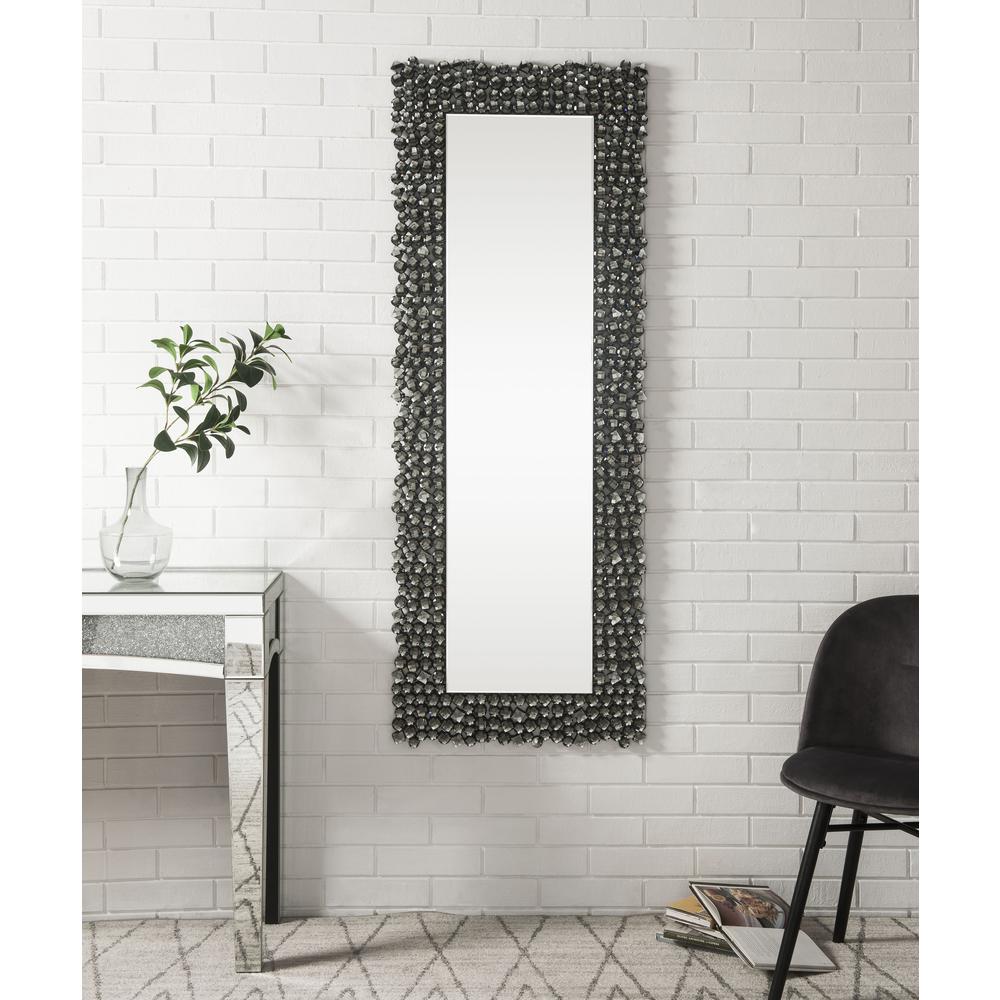 Kachina Accent Mirror, Mirrored & Faux Gems