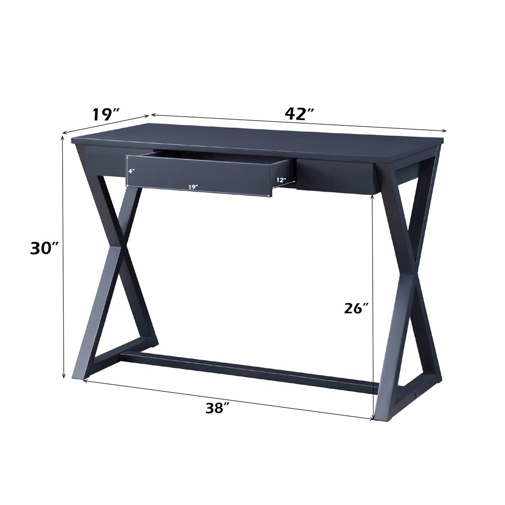 Nalo Console Table, Charcoal