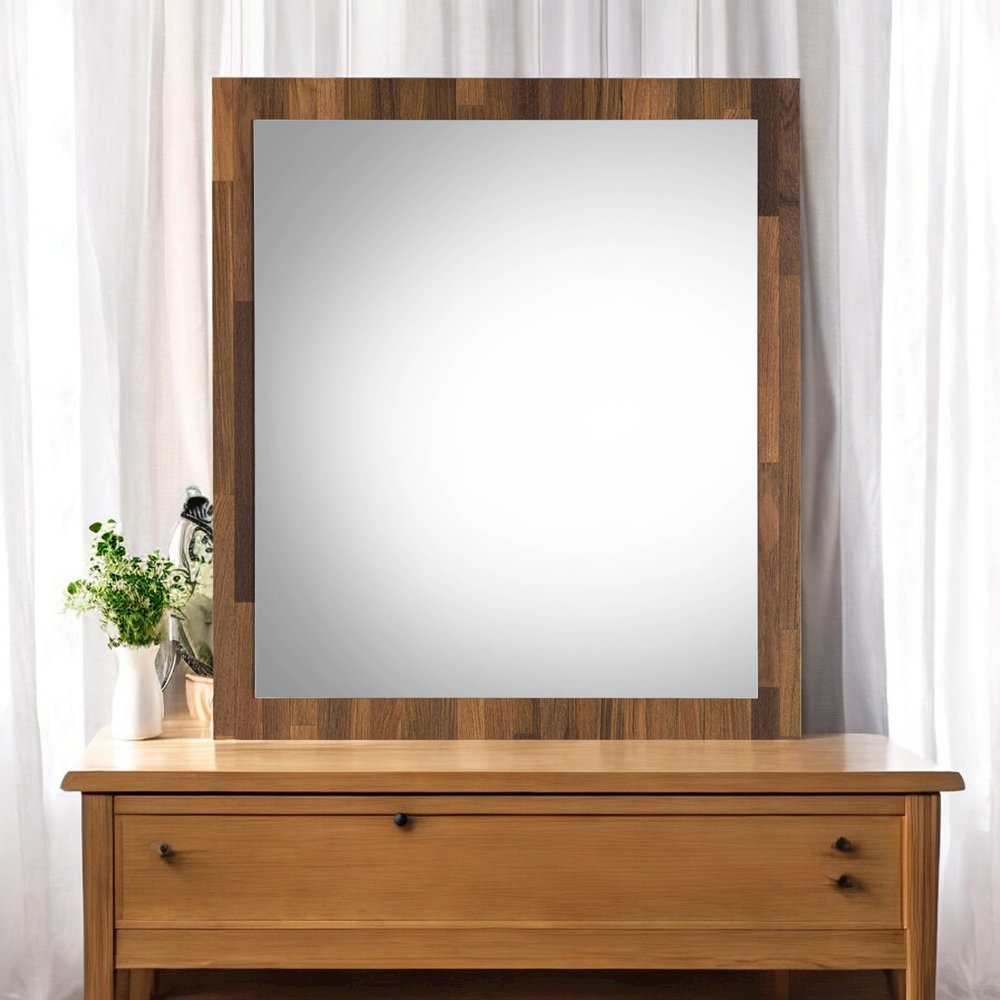 Hestia Mirror, Walnut