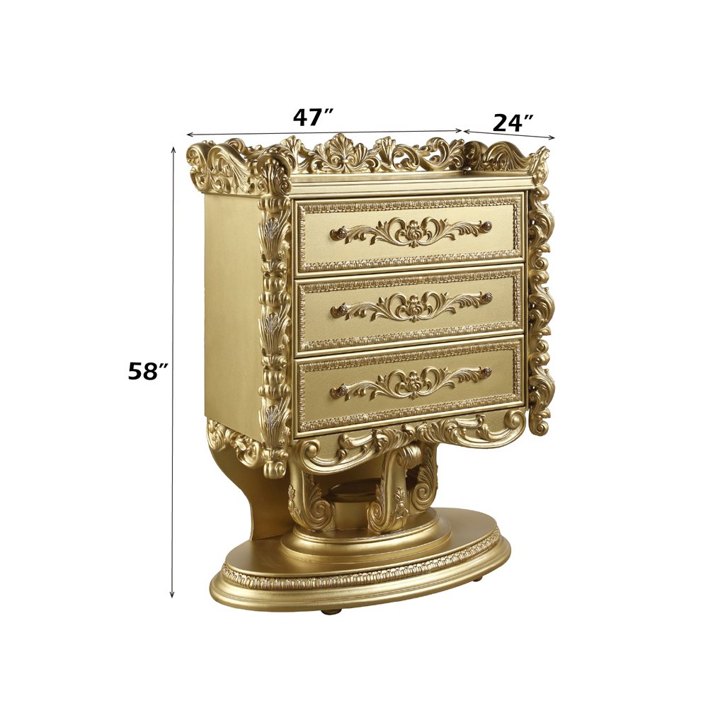 Bernadette Chest, Gold
