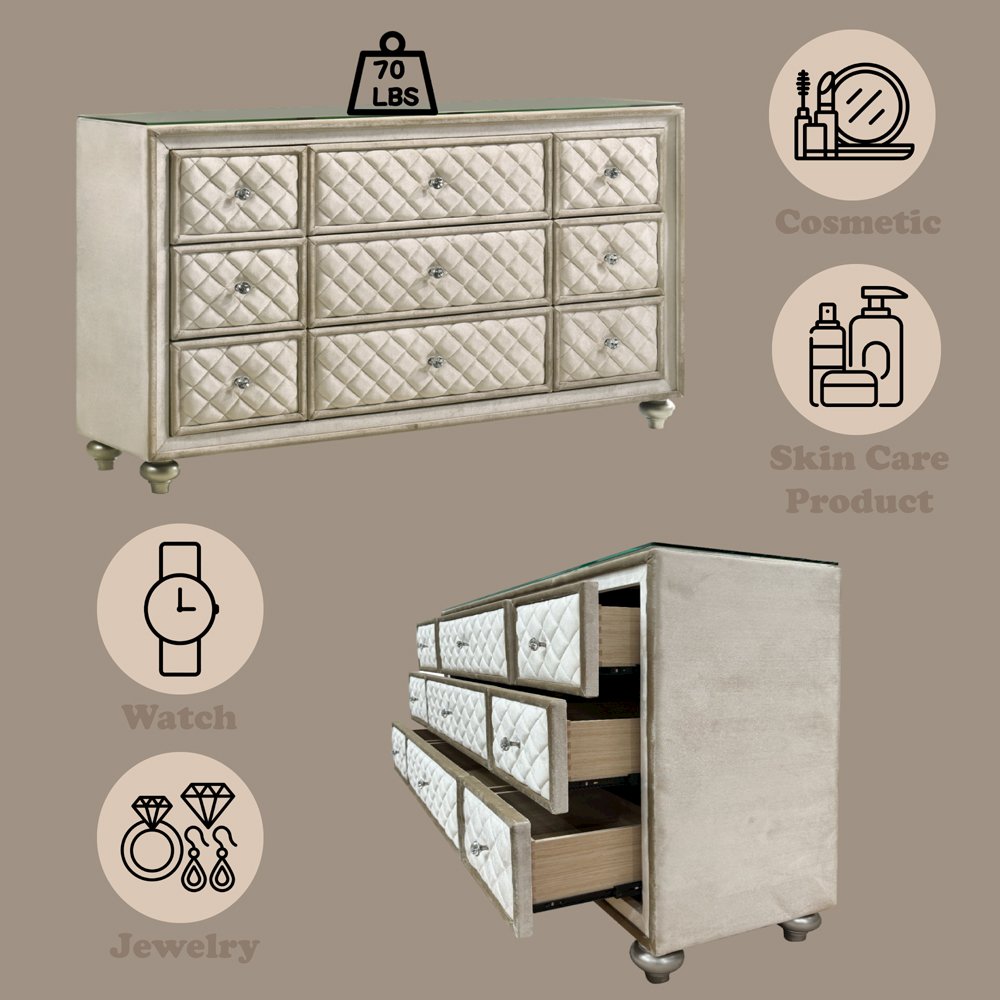 Lucienne Dresser, Beige Velvet