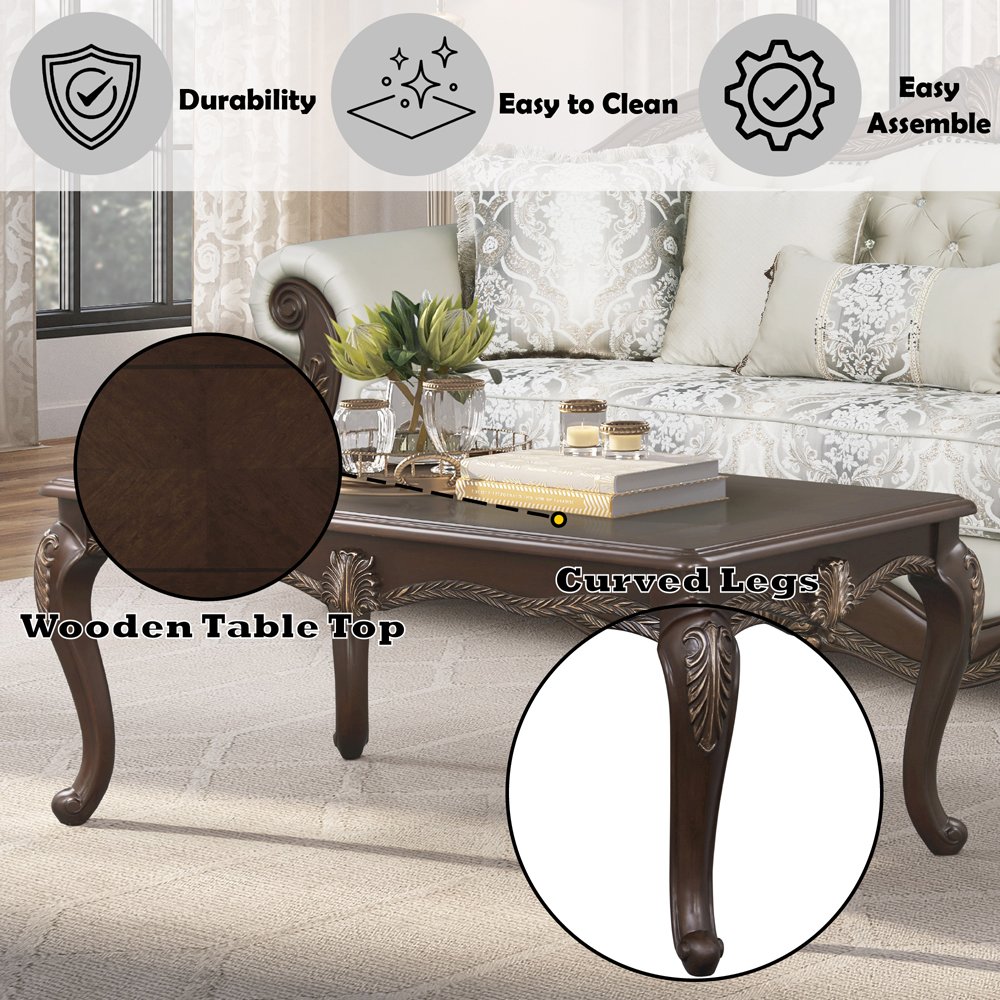 Pierce Coffee Table, Cherry