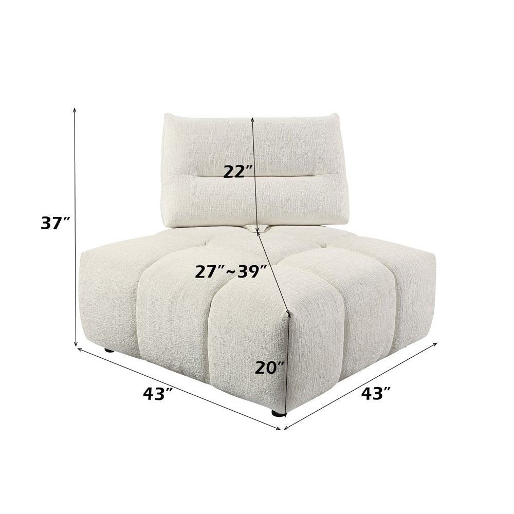 Loanna Modular - Wedge, Beige Linen