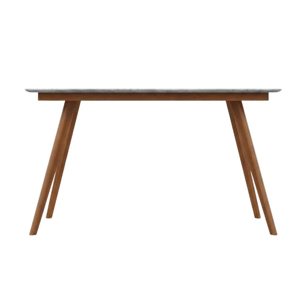 Outdoor Cement Side Table With Modern Rectangular Design And Smart Top Finish
