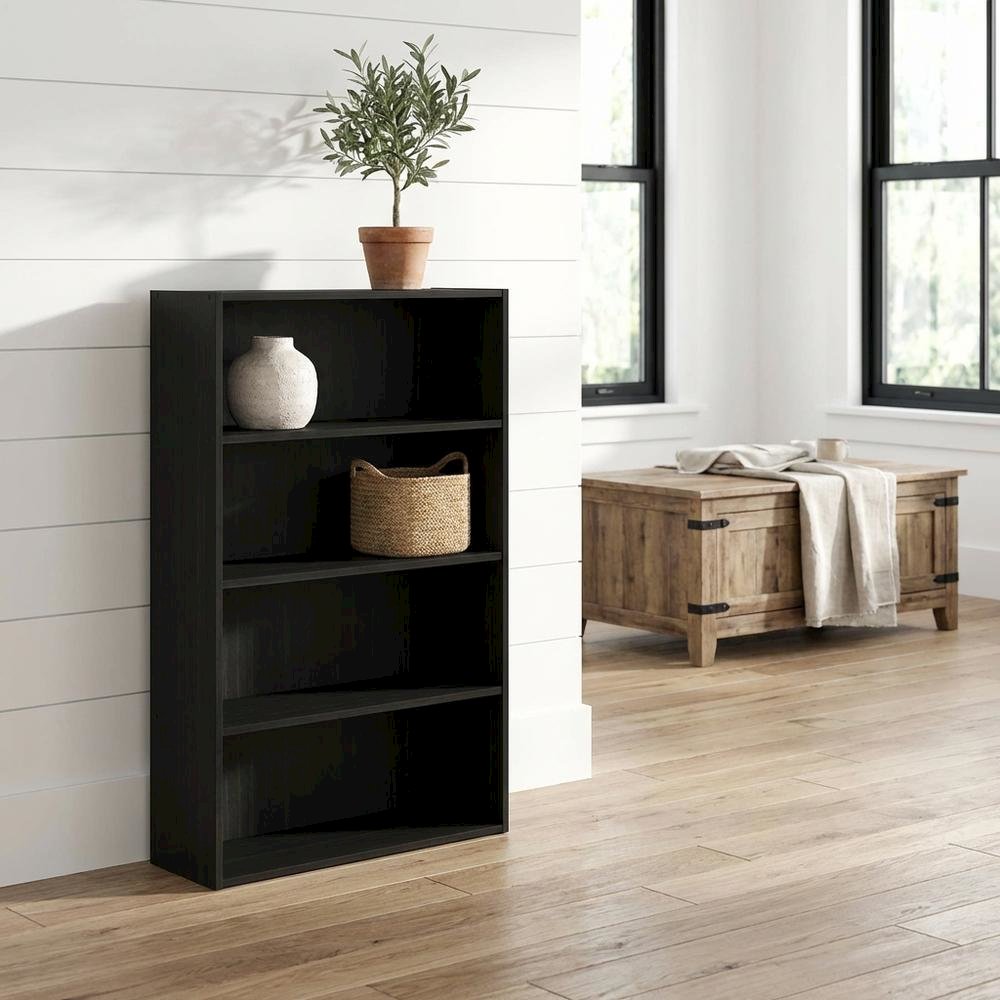 Engineered Wood bookcase with sleek design, sturdy construction