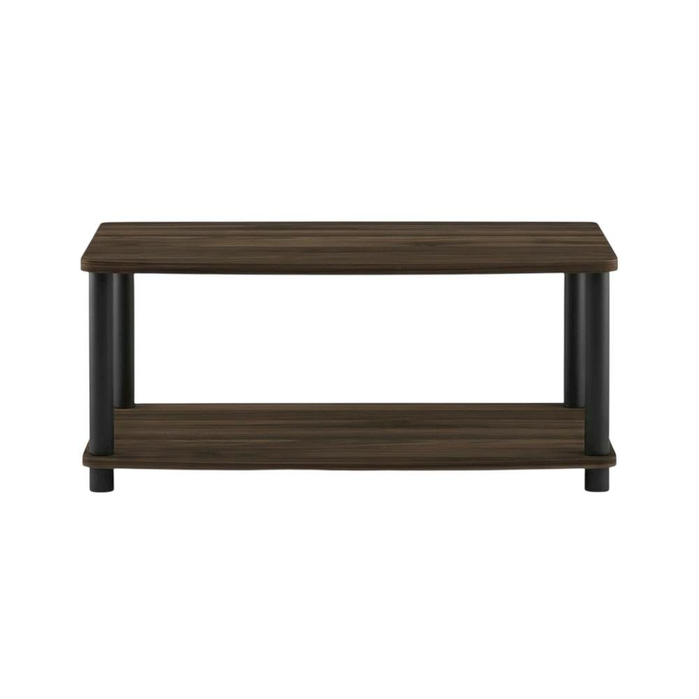 Engineered Wood TV stand with elevated design and no tools required