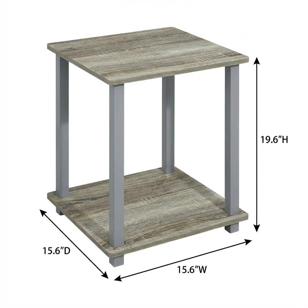 Engineered Wood Bookcase with Open Shelves for Living Room Storage