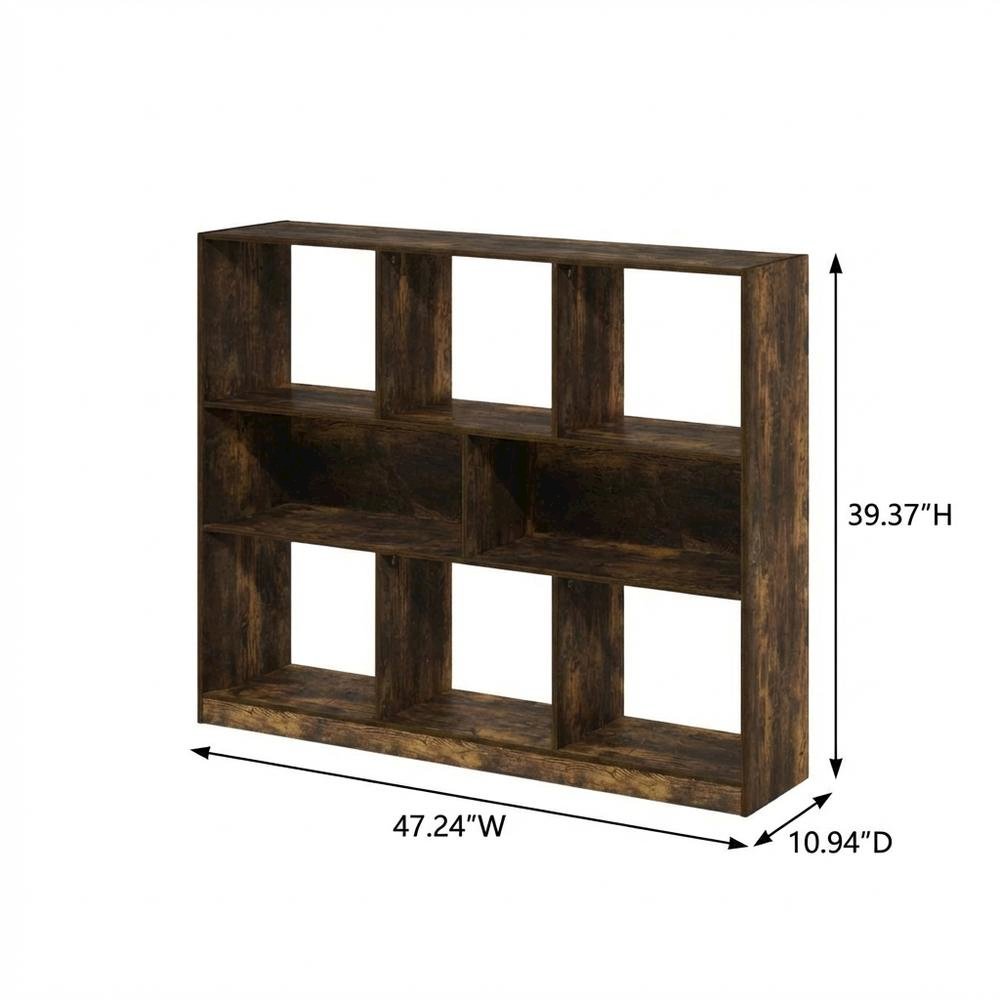 Engineered Wood bookcase with sleek design and sturdy construction