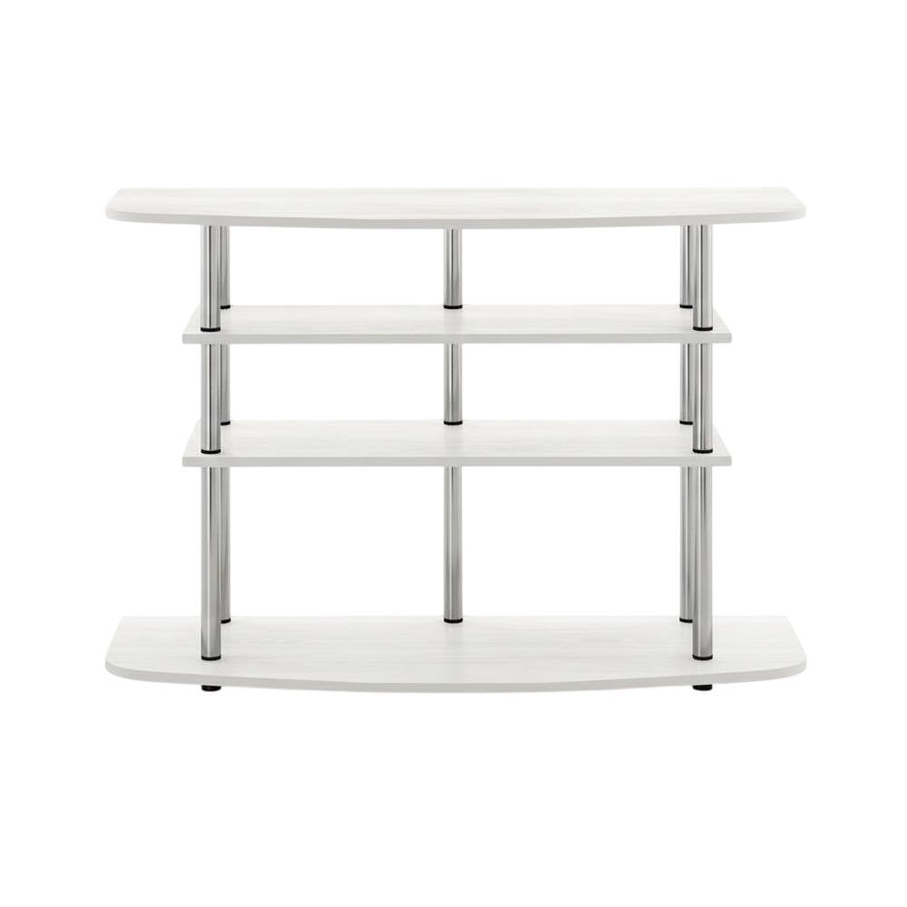 4-Tier TV Stand with Engineered Wood Store Display for up to 46-inch Screens