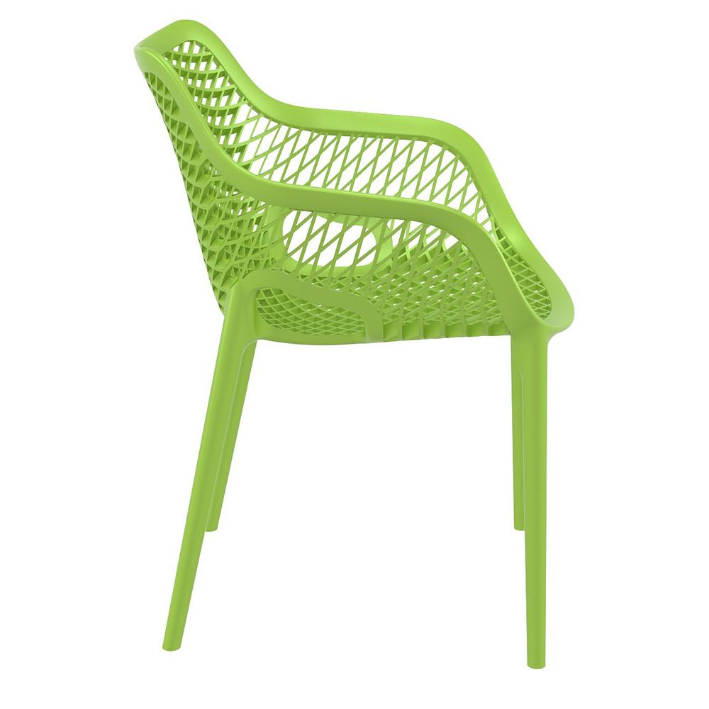 Outdoor Dining Arm Chair, Set of 2, Tropical Green, Belen Kox