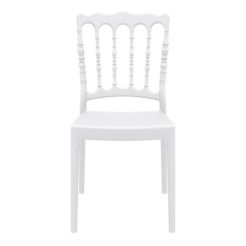 Dining Chair, Set of 2, White, Belen Kox