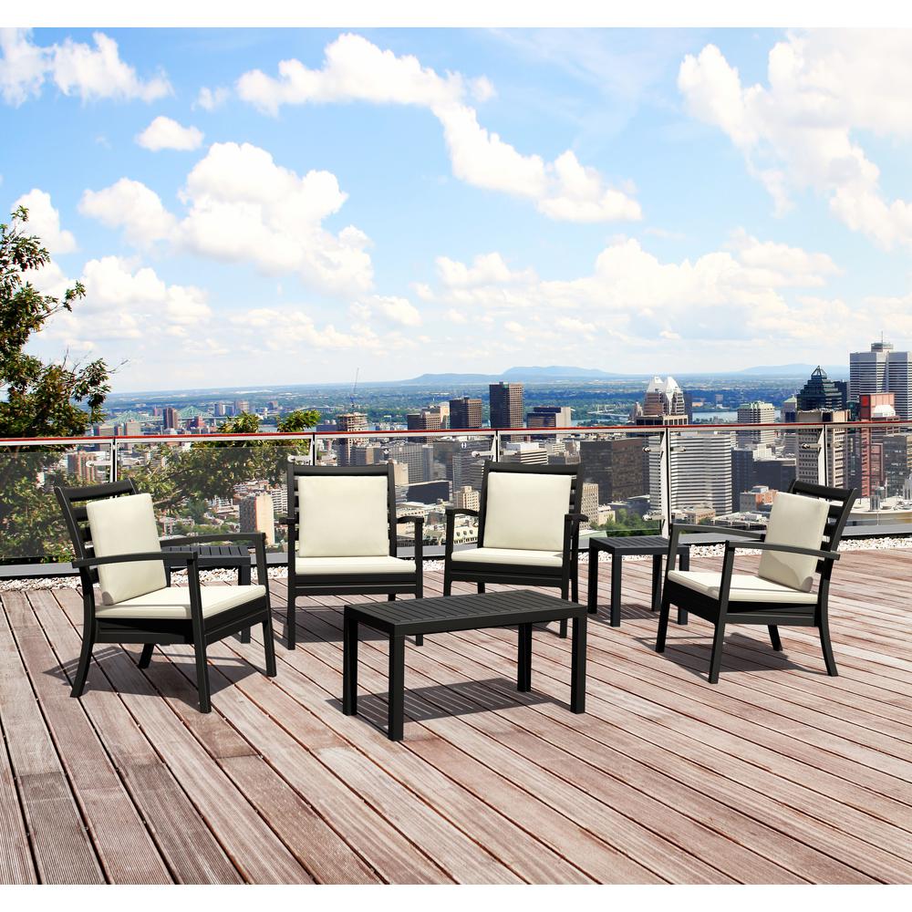 Rectangle Coffee Table, Black, Belen Kox
