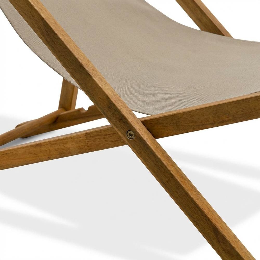 Oil-Finish Modern Patio Chairs Set of 2, Polyester, Fabric, Relax Seating