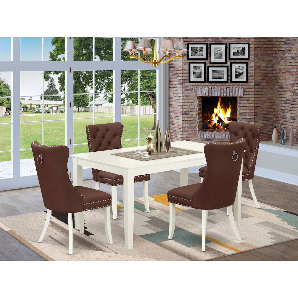 5 Piece Kitchen Table & Chairs Set