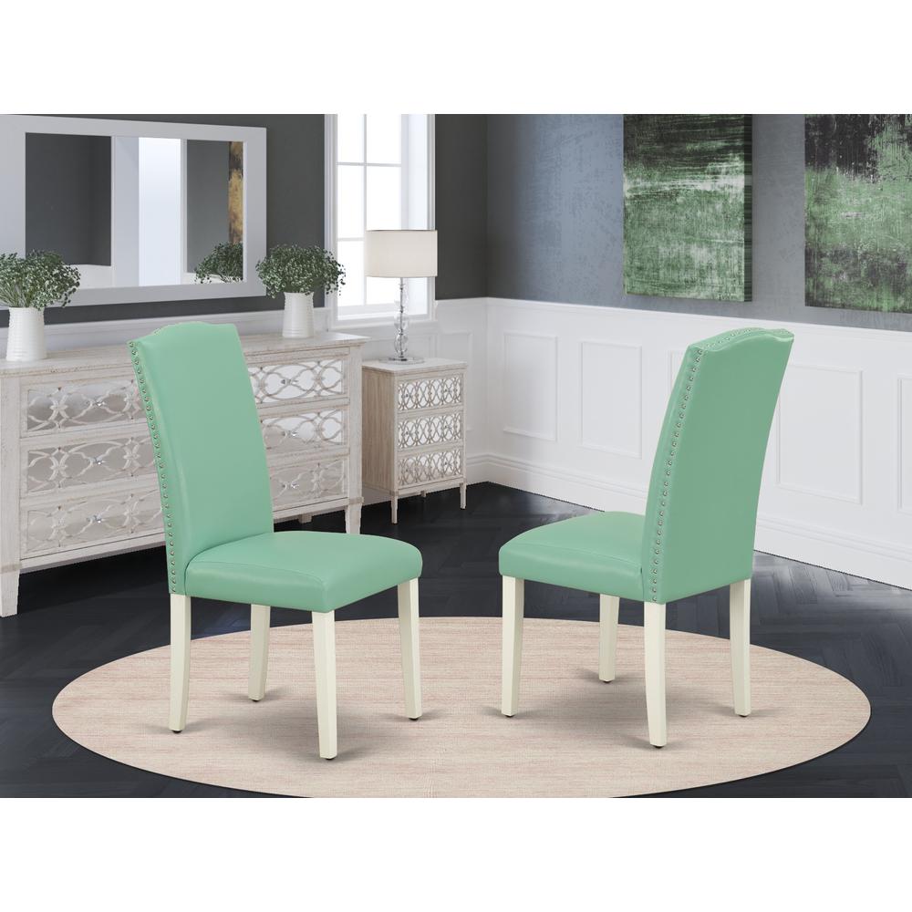 Dining Chair Linen White, ENP2T57