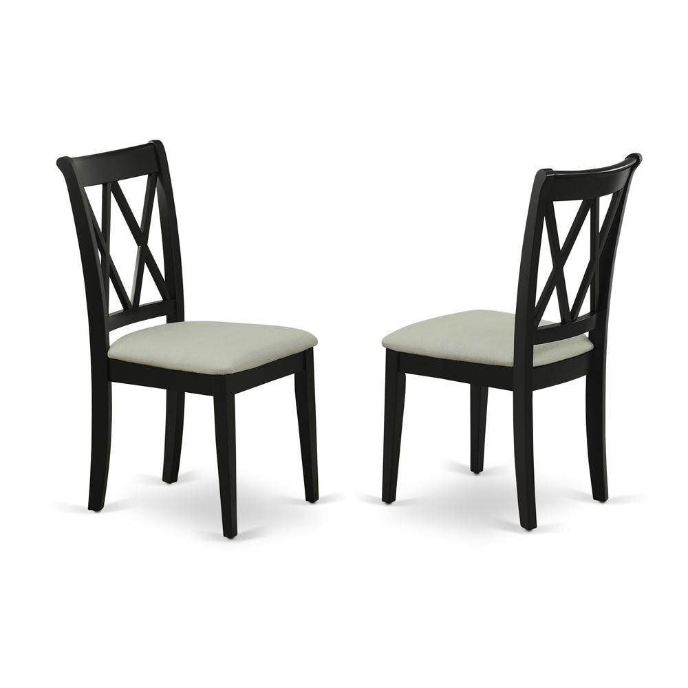 Dining Room Set Black, DLCL3-BLK-C