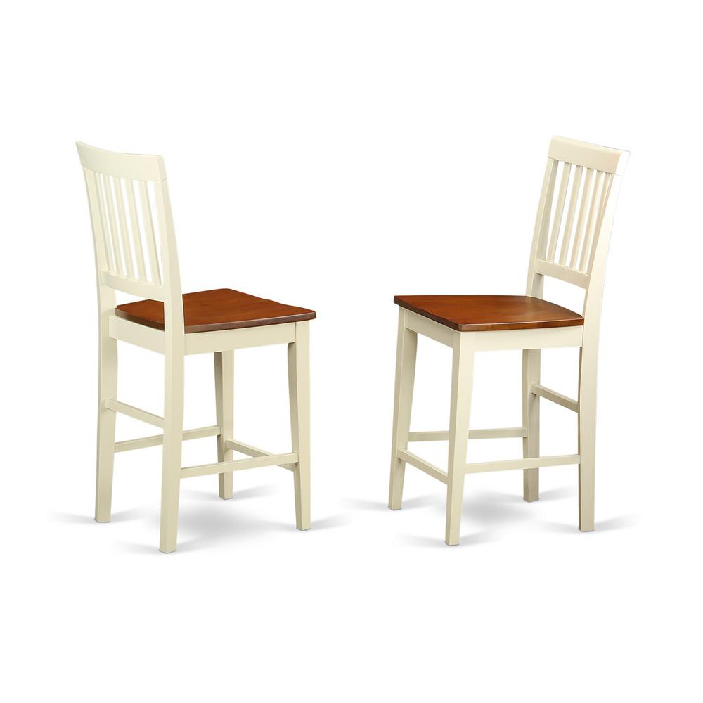 5 Pc counter height Dining set-high Table and 4 Kitchen Chairs