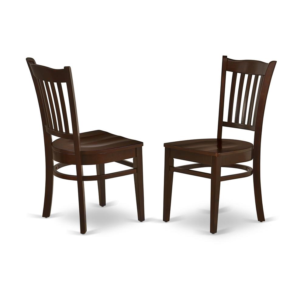 Dining Room Set Mahogany, MZGR5-MAH-W
