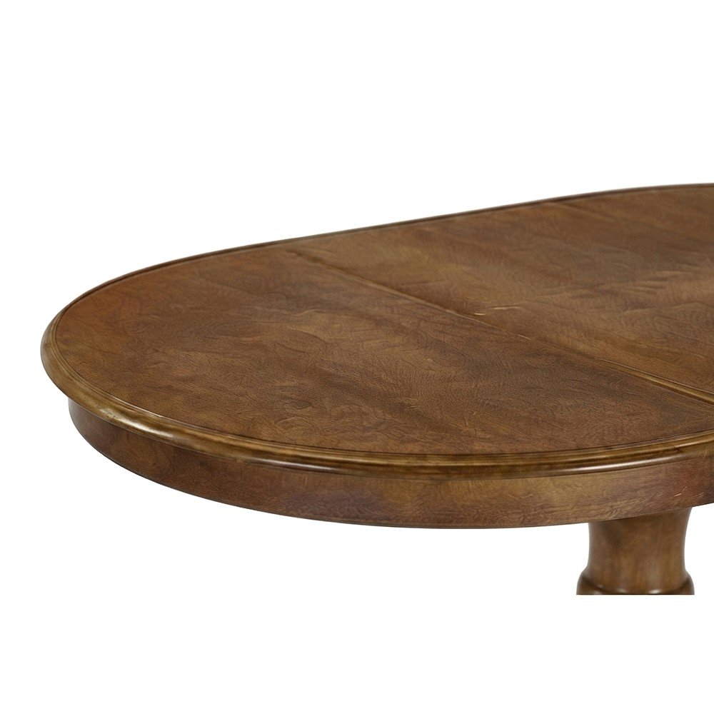 Solid Wood Oval Kitchen Table and Chairs Dining Room 5 Piece Set