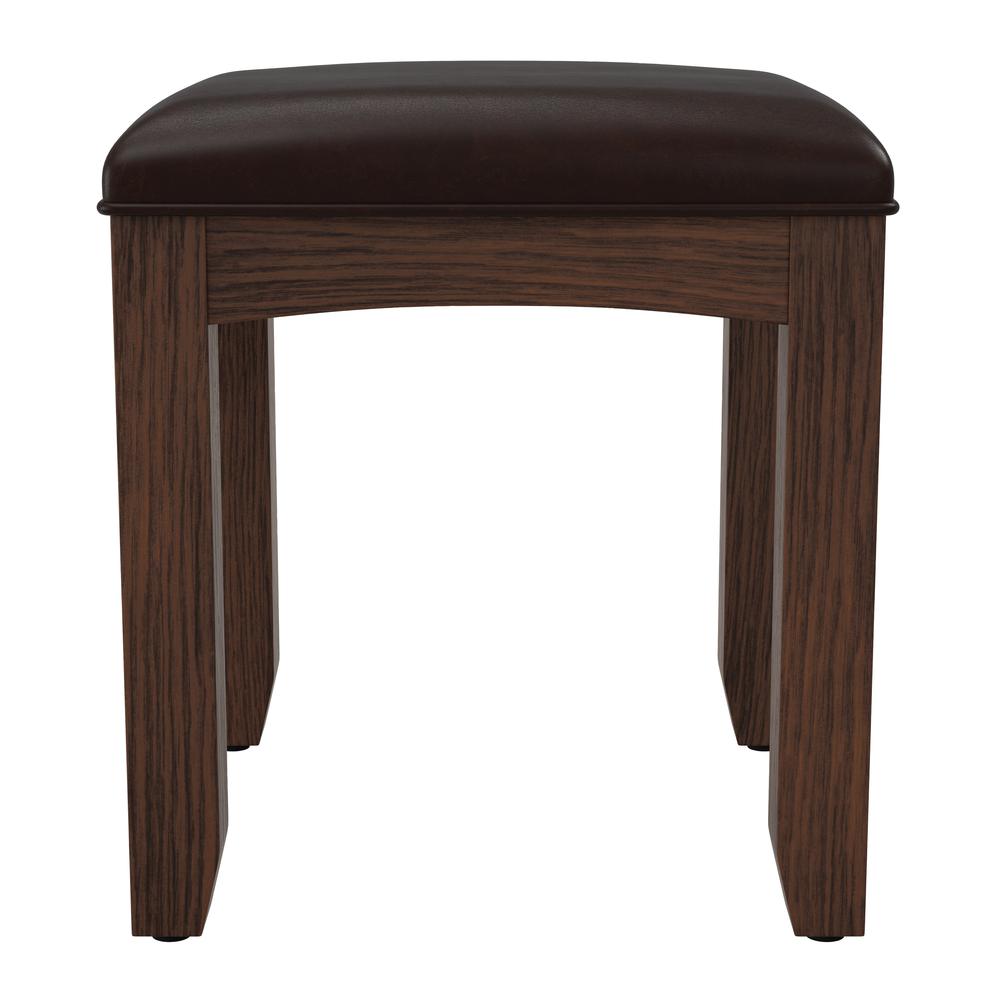 Modern Mission Bench for Vanity in Vintage Oak K/D, BP-4201-06K