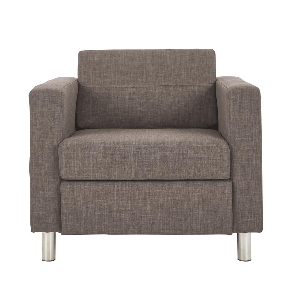 Pacific Armchair In Cement Fabric, PAC51-M59