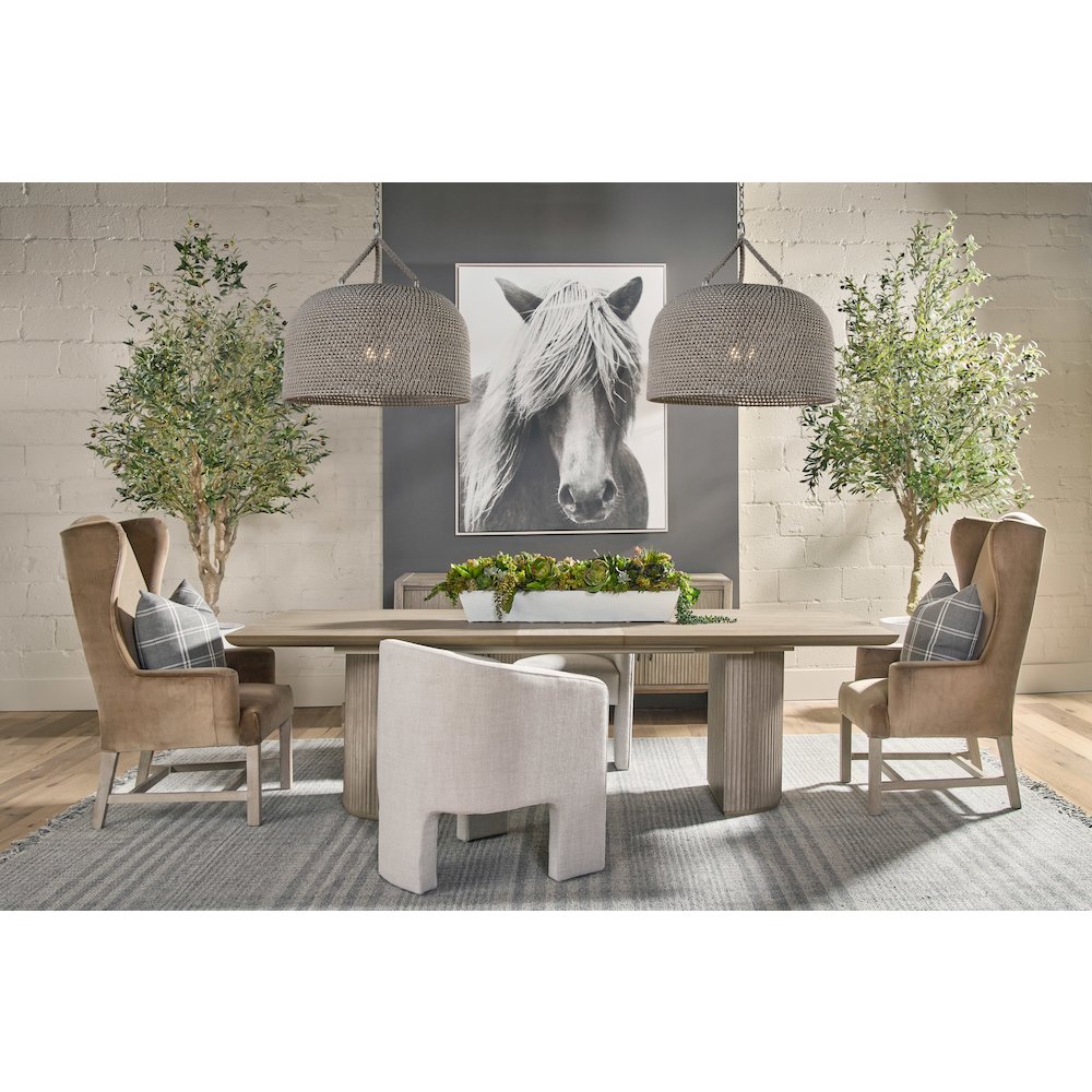 Essentials Transitional Hall Arm Chair