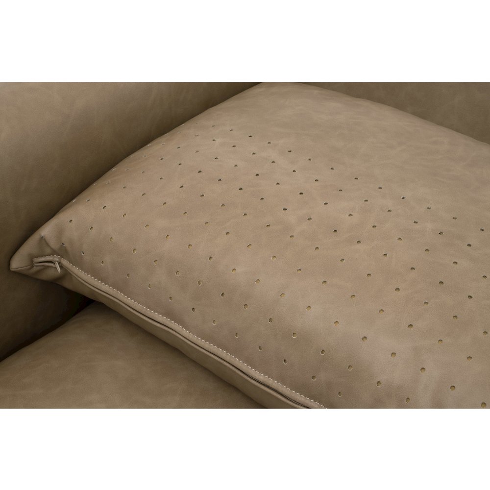Stitch & Hand - Upholstery Transitional Siena Plinth Base Swivel Club Chair