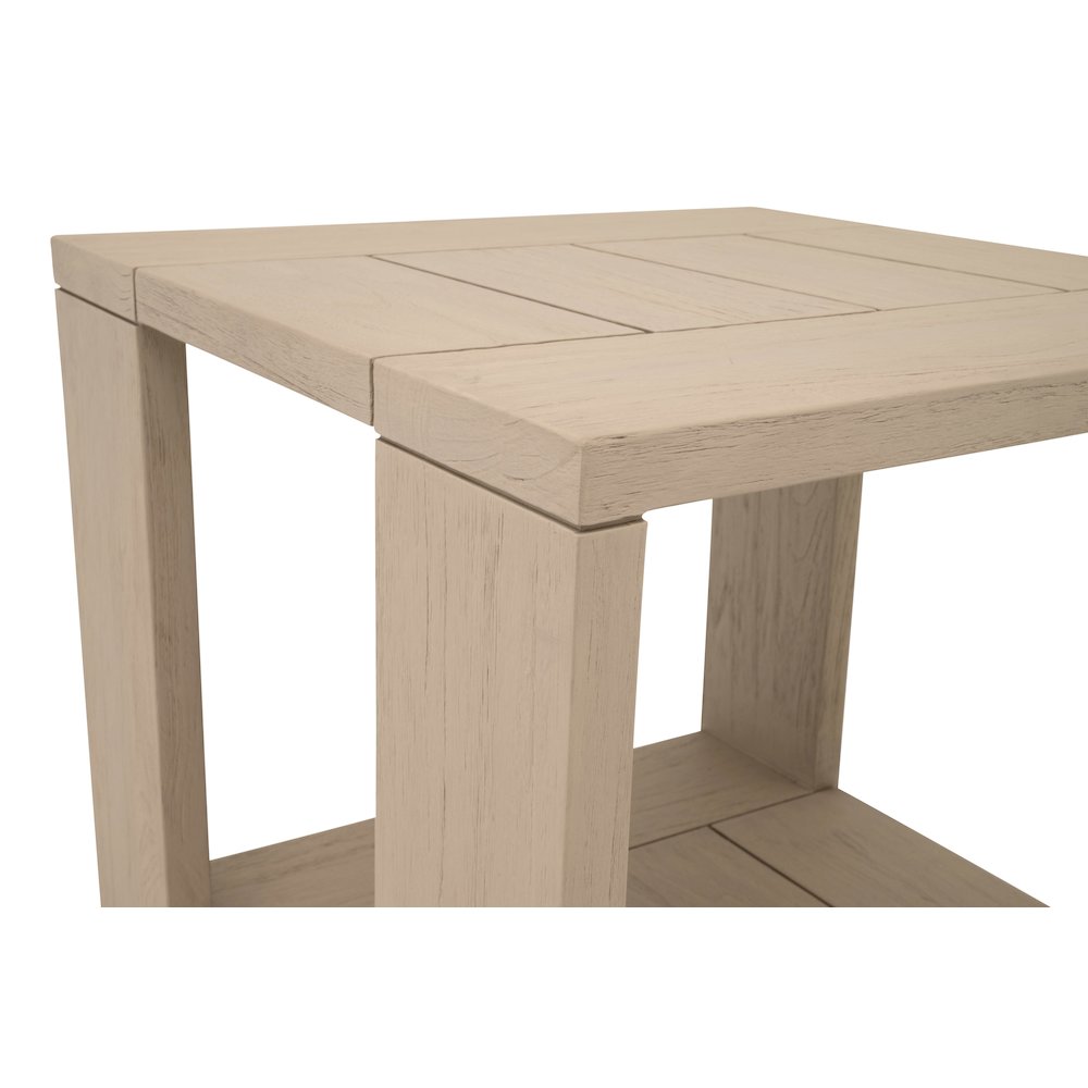 Woven - Outdoor Transitional Sur Outdoor End Table