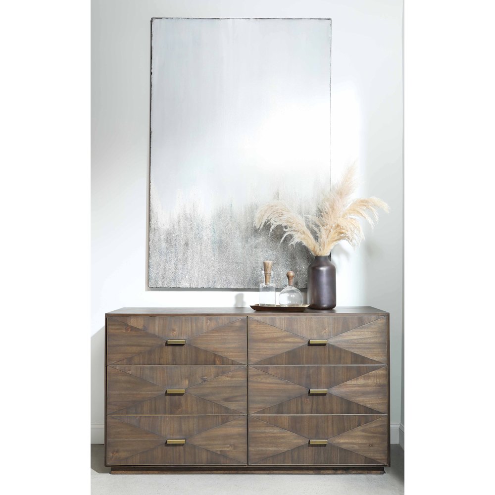 Traditions Transitional Wynn 6-Drawer Double Dresser